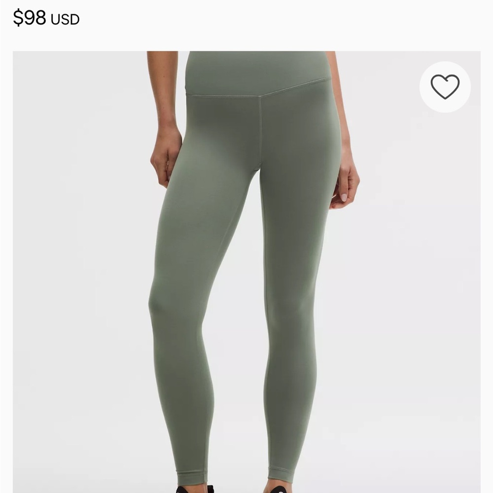 Lululemon Wunder Train High-Rise 28" Leggings